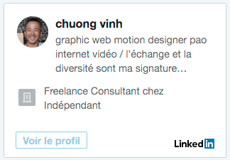 profile LinkedIn Vinh Chuong