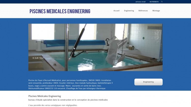 piscines médicales engineering