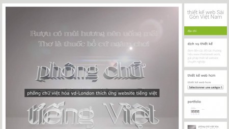 thiết kế web Sài Gòn Việt Nam dịch vụ video dtp